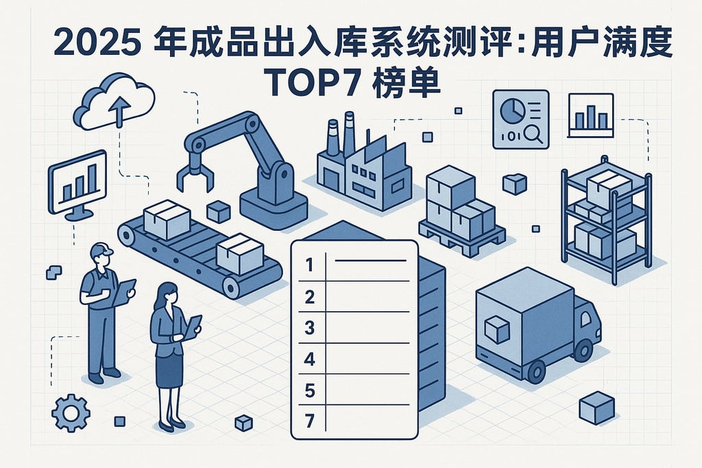 2025 年成品出入库系统测评：用户满意度 TOP7 榜单